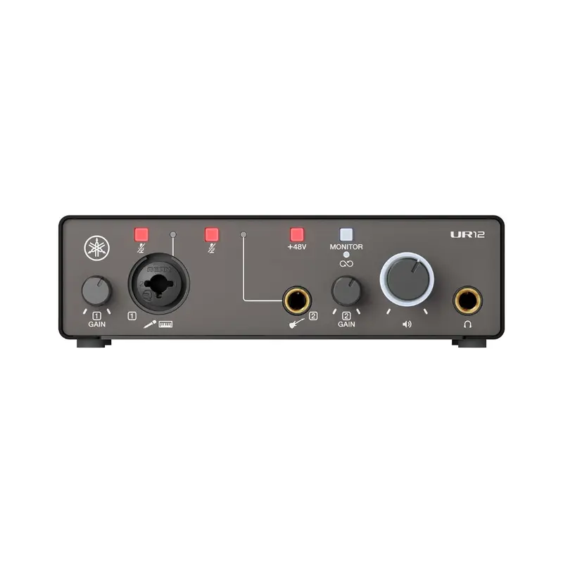 Yamaha UR12-MK3 USB-C Audio Interface - Black