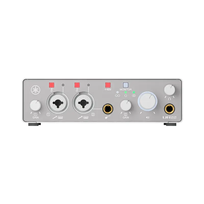 Yamaha UR22-MK3 USB-C Audio Interface with Software Suite - White