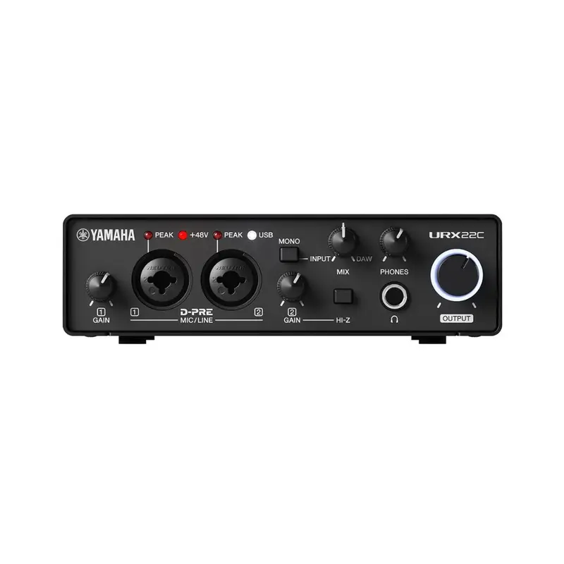 Yamaha URX22C USB-C Audio Interface with Software Suite