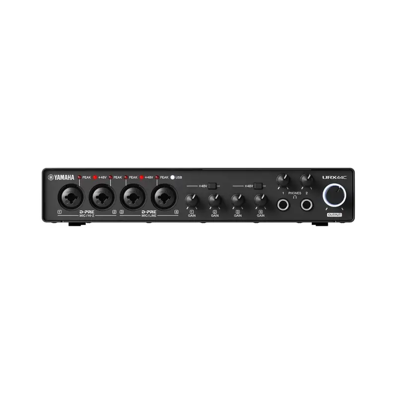 Yamaha URX44C USB-C Audio Interface with Software Suite