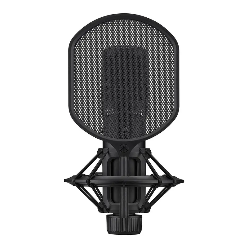 Yamaha YCM705 Condenser Microphone w/Shock Mount & Pop Filter - Black