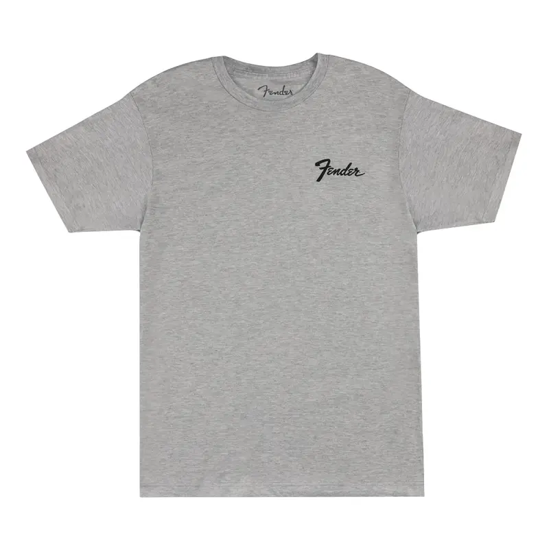 Fender Transition Logo Gray Tee in Small