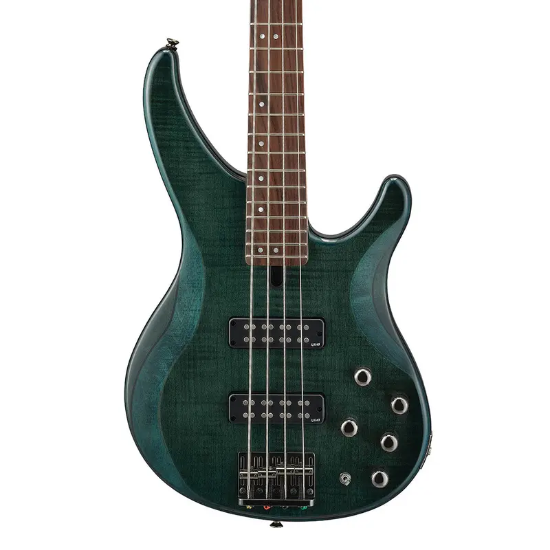 Yamaha TRBX604FM 4-String Bass Guitar - Indigo Blue