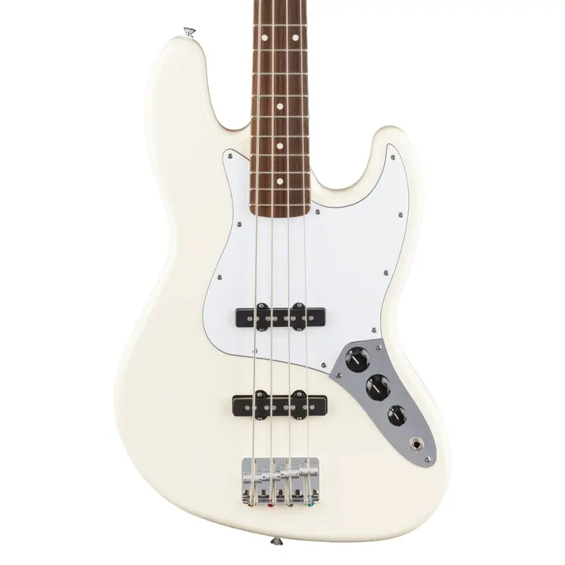 Fender Standard Jazz Bass, Laurel Fingerboard - Olympic White
