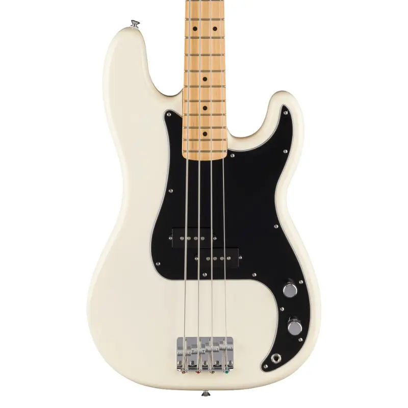 Fender Standard Precision Bass, Maple Fingerboard - Olympic White