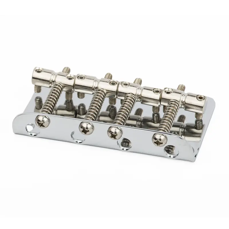 Fender Standard Series Bass Bridge Assembly in Chrome