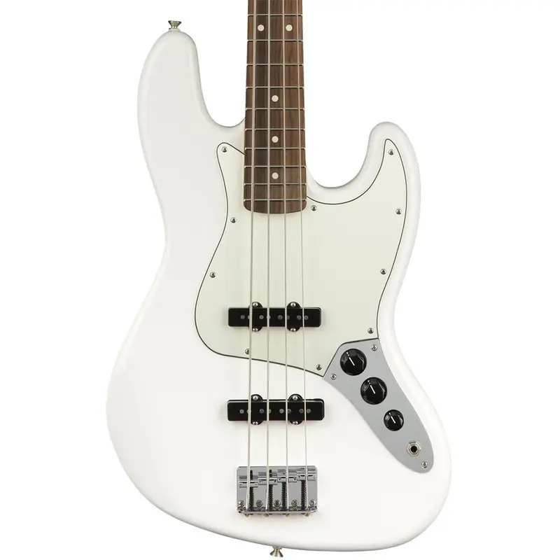 Fender Player Jazz Bass - Polar White - Pau Ferro Fretboard