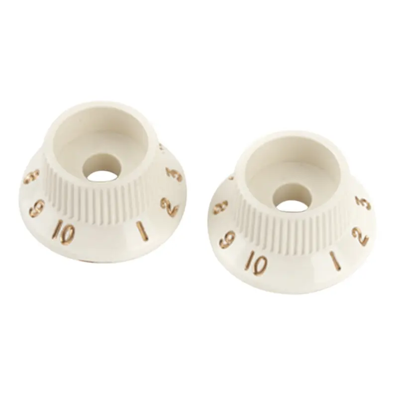 Fender S1 Switch Stratocaster Knobs Parchment Pack of 2