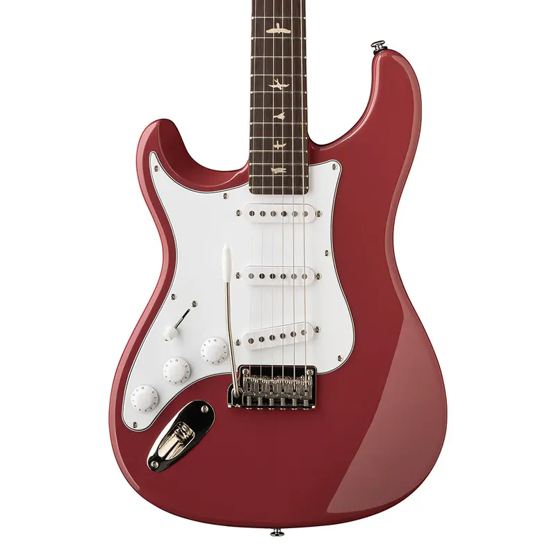 PRS SE Silver Sky Rosewood Fretboard Left Handed - Derby Red