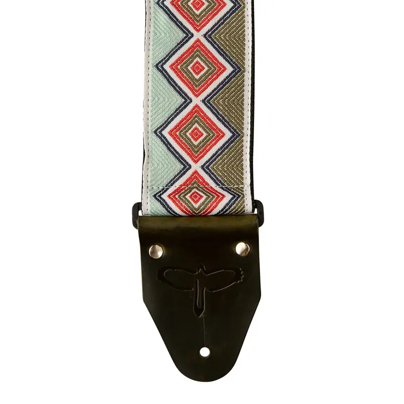 PRS Wide Retro Jacquard Strap, Green