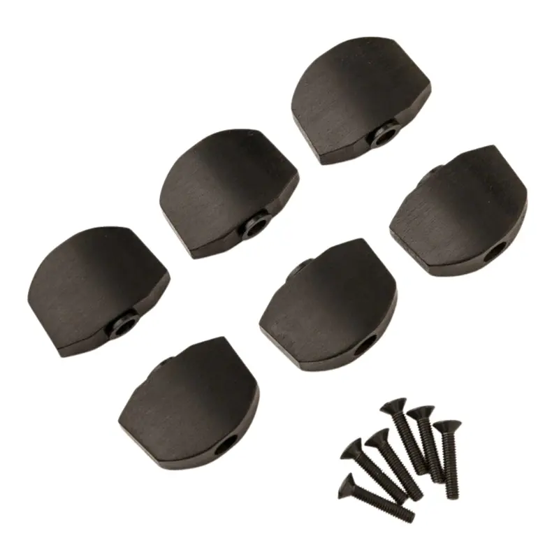 PRS Phase III Tuner Buttons 6 Pack - Ebony