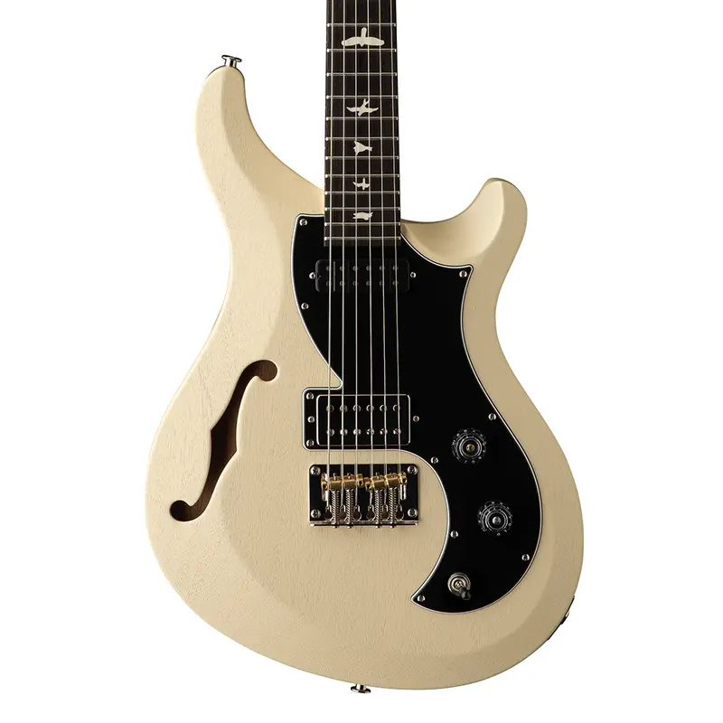 PRS S2 Vela Semi Hollow Satin, Antique White