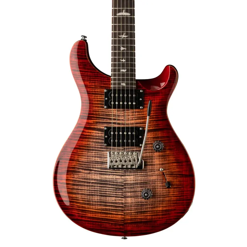 PRS SE Custom 24 Electric Guitar - Charcoal Cherry Burst