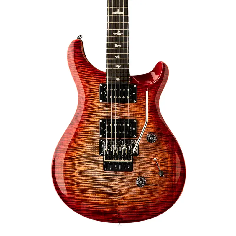 PRS SE Custom 24 Floyd - Charcoal Cherry Burst