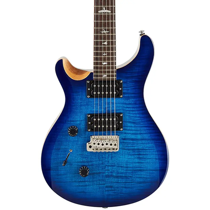 PRS SE Custom 24 Left Hand - Faded Blue Burst