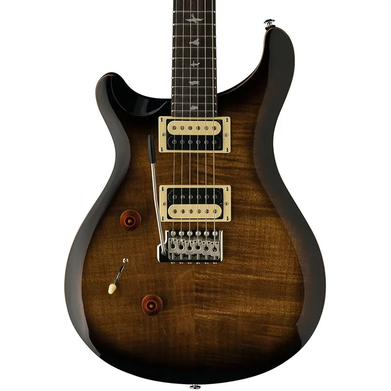 PRS SE Custom 24 Lefty 2022 - Black Gold Burst