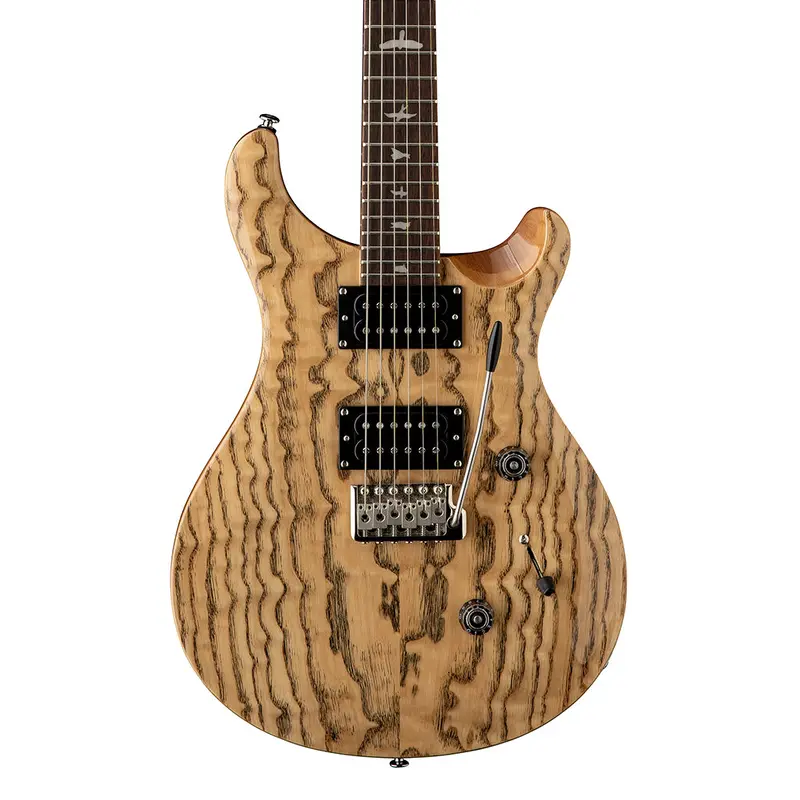 PRS SE Exotic Veneer Limited Edition Custom 24 Swamp Ash Burl - Natural