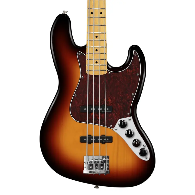 Fender Player II Modified Active Jazz Bass - 3 Tone Sunburst, Maple Fingerboard