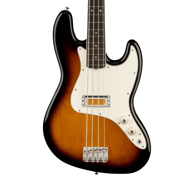 Fender Gold Foil Jazz Bass, Ebony Fingerboard, 2-Color Sunburst
