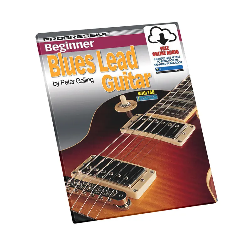 Progressive Beginner Blues Lead Guitar Book/Online Audio Book