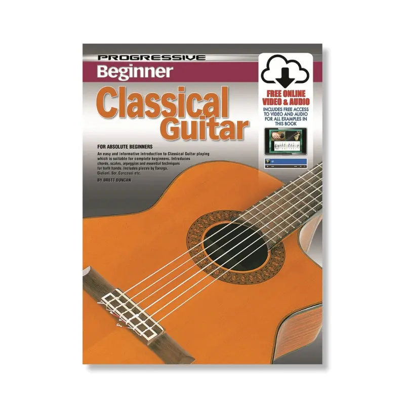 Progressive Beginner Classical Guitar - Online
