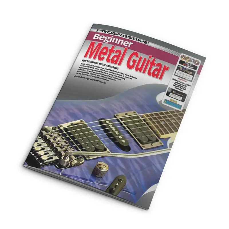 Progressive Beginner Metal Guitar Book/CD(2)/DVD(2)/DVD-Rom(2)