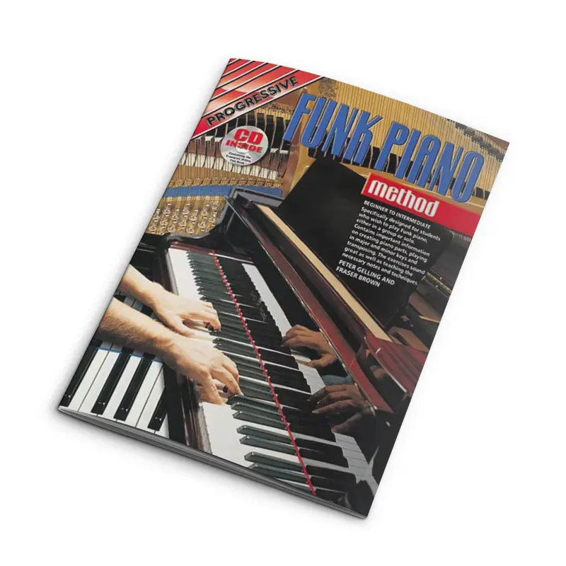 Progressive Funk Piano Method Book/CD