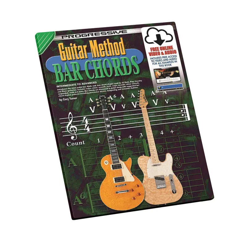 Progressive Guitar Method Bar Chords - Book