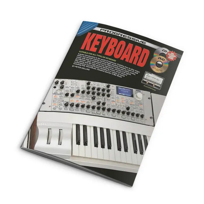 Progressive Keyboard Book/CD/DVD