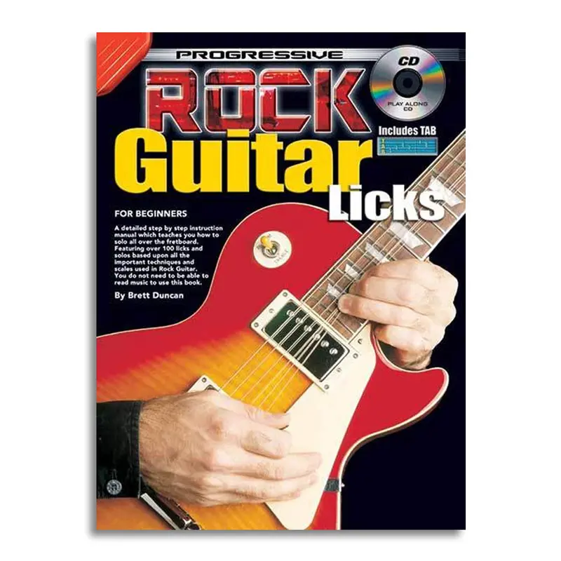 Progressive Rock Guitar Licks - CD
