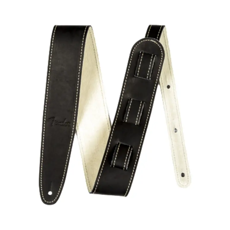 Fender Ball Glove Leather Strap - 2.5 inch Black