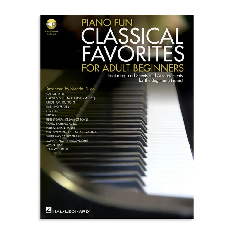 Piano Fun Classical Favorites For Adult Beginners