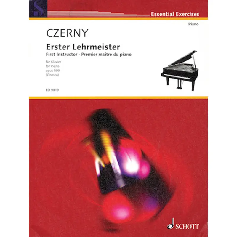 Piano Library Czerny First Instructor Opus 599 Complete