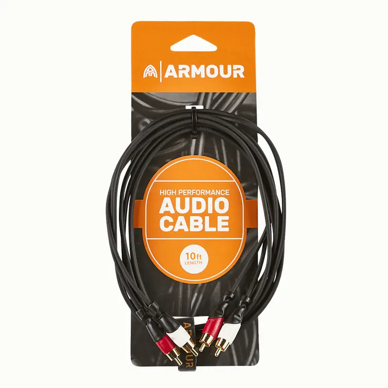 Armour RCA22 2 X RCA to 2 X RCA Cable