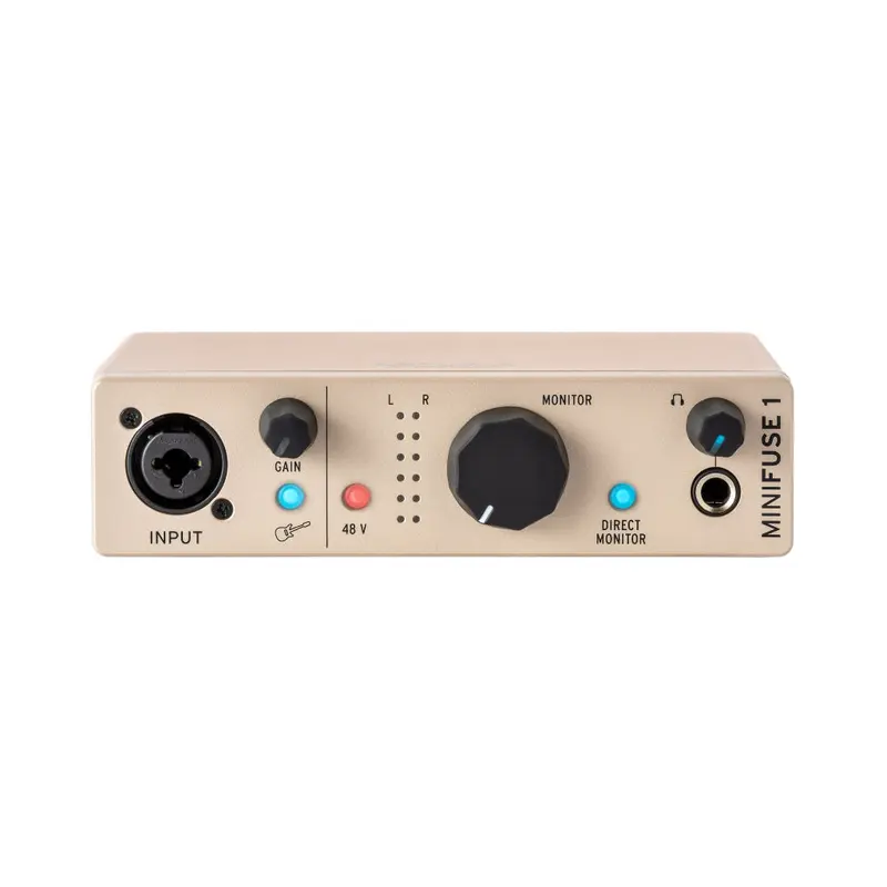 Arturia MiniFuse 1 USB-C Audio Interface - Champagne