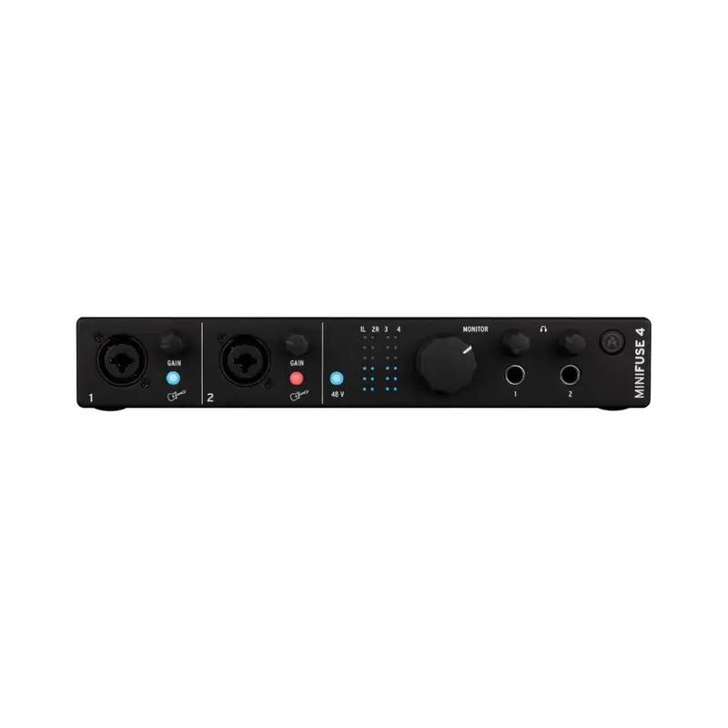 Arturia MiniFuse 4 4-in/4-out USB-C Audio Interface - Black