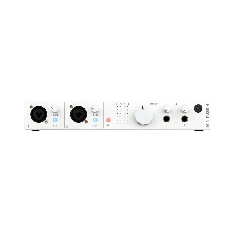 Arturia MiniFuse 4 4-in/4-out USB-C Audio Interface - White