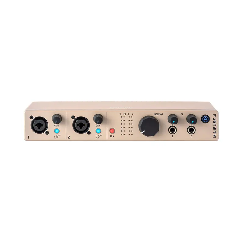 Arturia MiniFuse 4 USB-C Audio Interface - Champagne