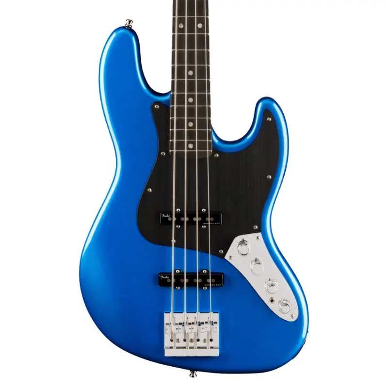 Fender American Ultra II Ebony Fingerboard Jazz Bass - Noble Blue