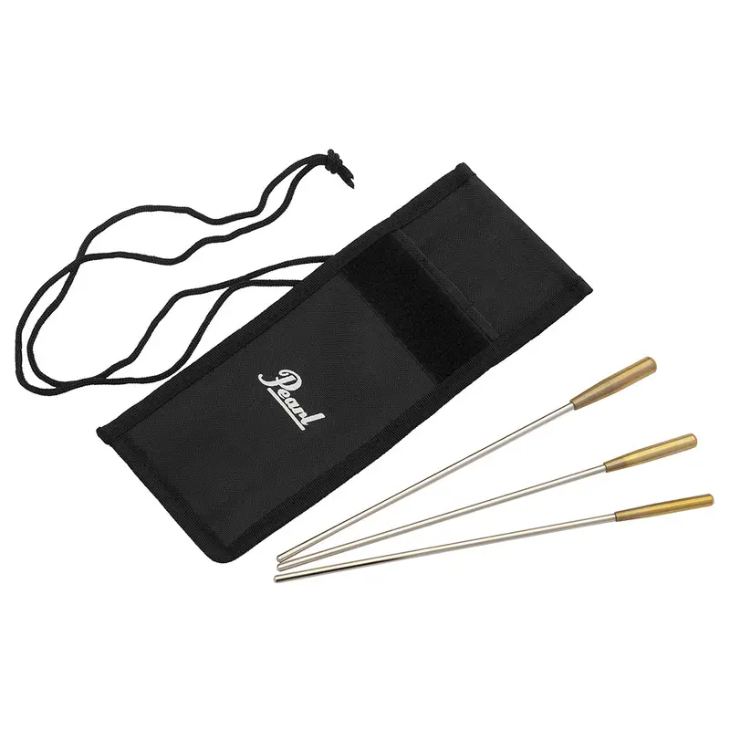 Pearl Triangle Elite Concert Beaters w/ Case - 3 Pack