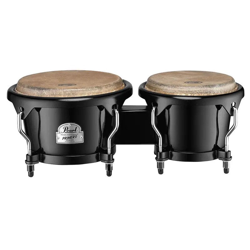 Pearl Primero Series Fiber Bongos 6"+7" - Bistre Black