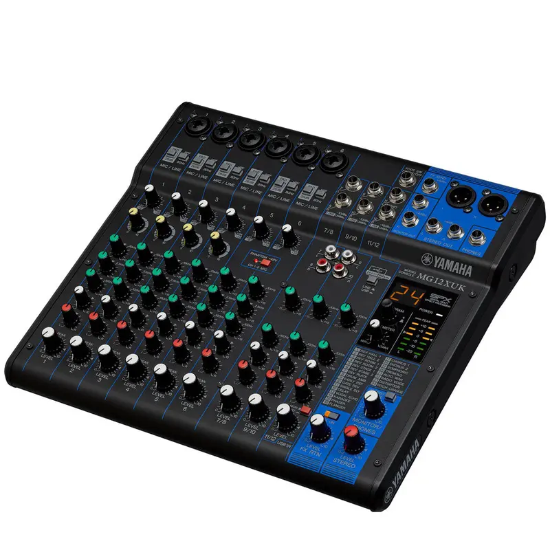 Yamaha MG12XUK 12 Channel D-PRE Mixer w/Effects