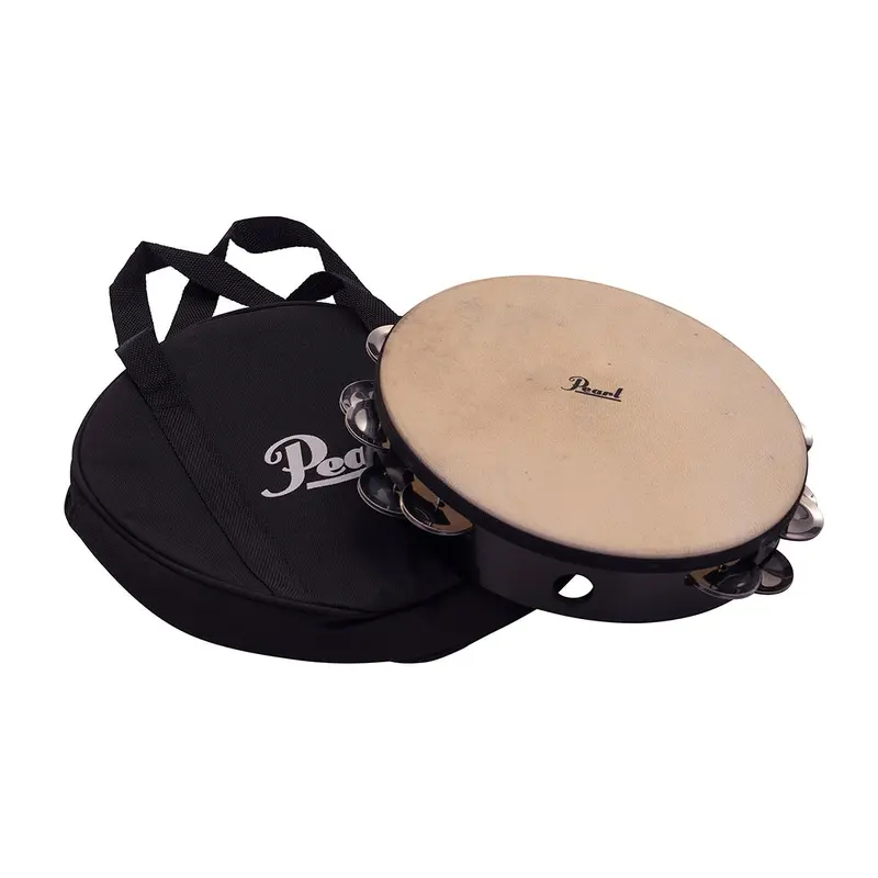 Pearl Elite Concert Tambourine with Case