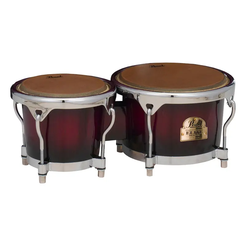 Pearl Elite Series Oak Bongos 7"+9" - Merlot Burst