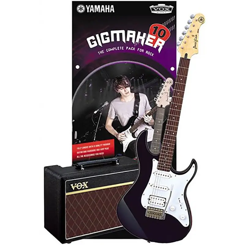 Yamaha Gigmaker 10 Electric Guitar Pack - Black