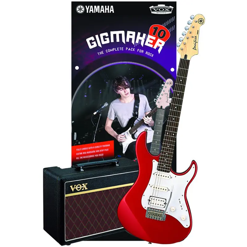 Yamaha Gigmaker 10 Electric Guitar Pack - Red Metallic
