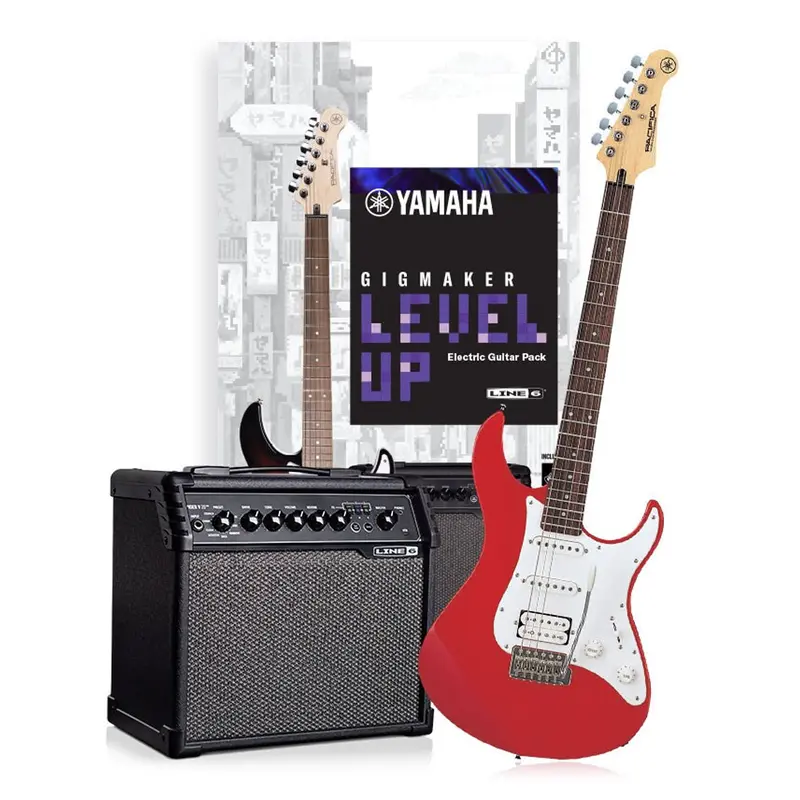 Yamaha Gigmaker Level Up Electric Guitar Pack - Red Metallic