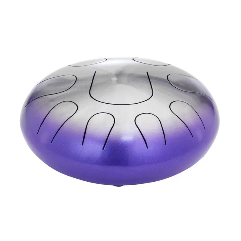 Pearl Awakening Tongue Drum C Akebono - Natural Purple Burst
