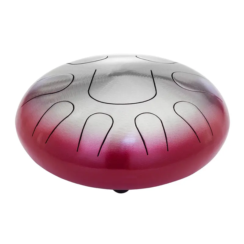 Pearl Awakening Tongue Drum C Major - Natural Crimson Burst