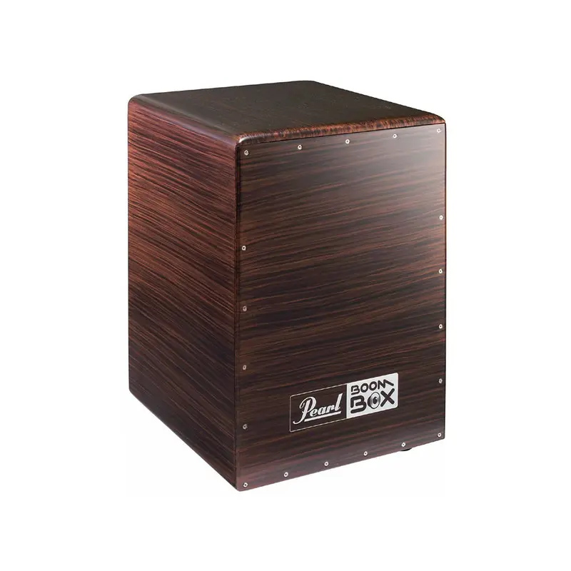 Pearl Boom Box Cajon - Artisan Red Mahogany Burgandy Mix